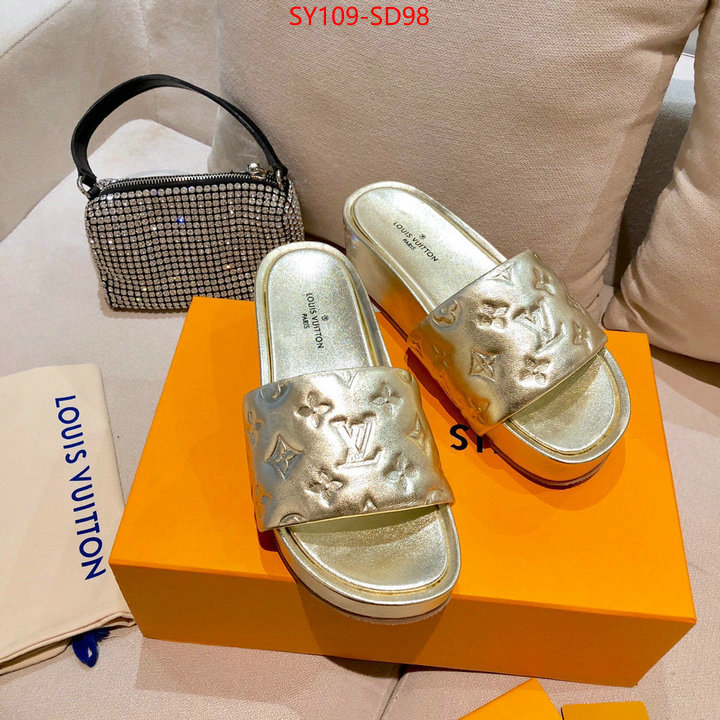 Women Shoes-LV,1:1 replica wholesale , ID: SD98,$: 109USD