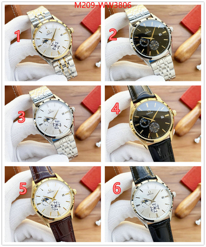 Watch(TOP)-Omega,best replica quality , ID: WW3806,$: 209USD