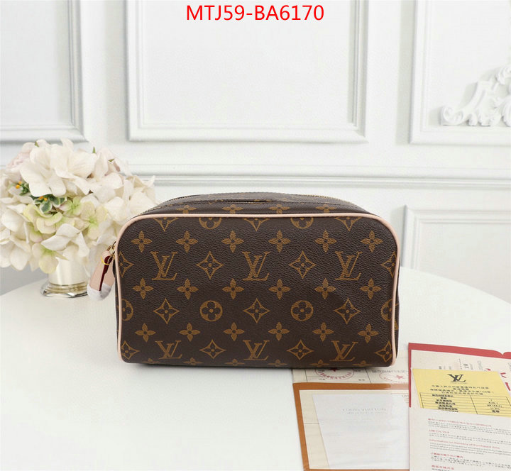 LV Bags(4A)-Vanity Bag-,what are the best replica ,ID: BA6170,$: 59USD