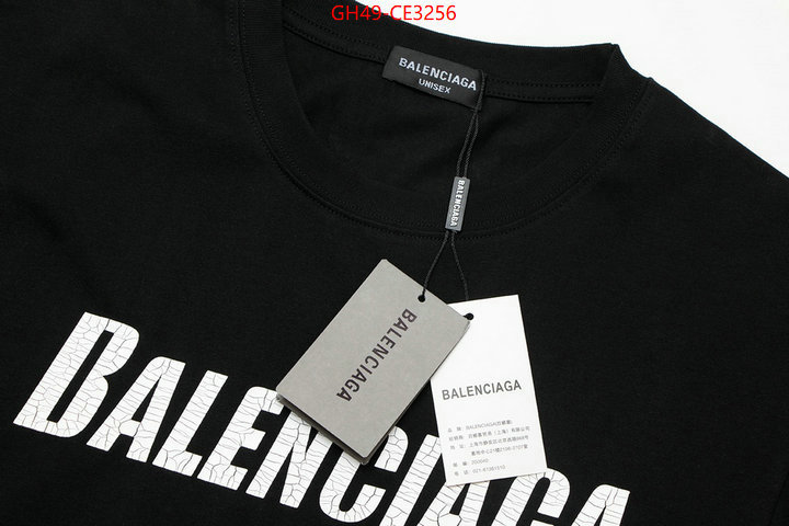 Clothing-Balenciaga,knockoff highest quality , ID: CE3256,$: 49USD