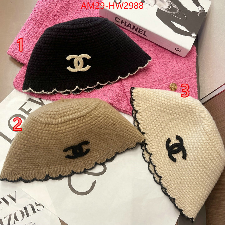 Cap (Hat)-Chanel,1:1 replica wholesale , ID: HW2988,$: 29USD