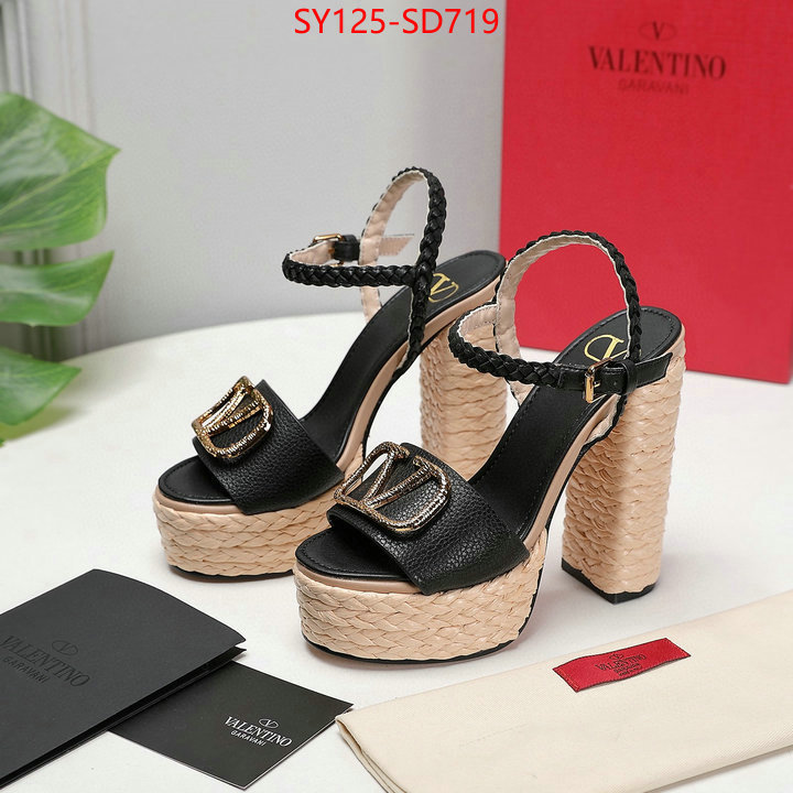 Women Shoes-Valentino,designer 7 star replica , ID: SD719,$: 125USD