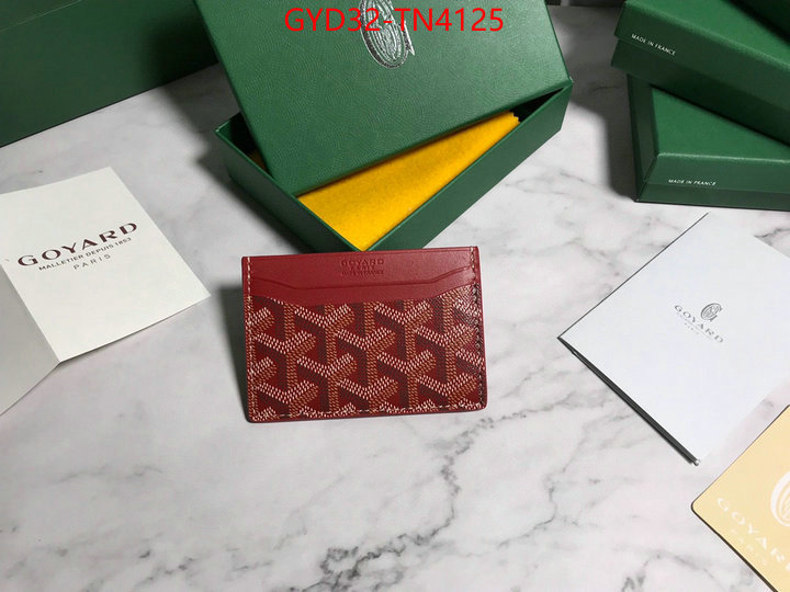 Goyard Bags(4A)-Wallet,what is a 1:1 replica ,ID: TN4125,$: 32USD