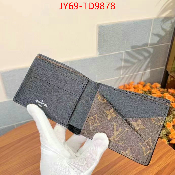 LV Bags(TOP)-Wallet,ID: TD9878,$: 69USD