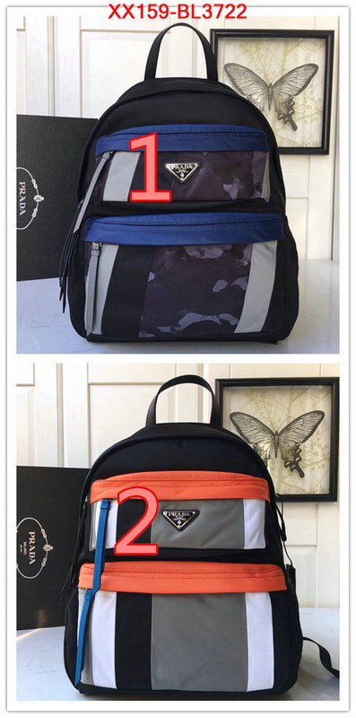 Prada Bags(TOP)-Backpack-,ID: BL3722,$: 159USD