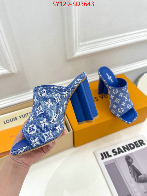 Women Shoes-LV,we provide top cheap aaaaa , ID: SD3643,$: 129USD