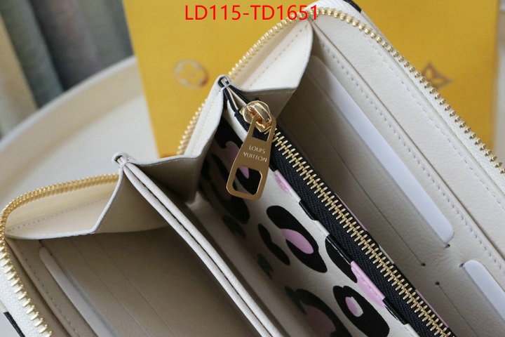 LV Bags(TOP)-Wallet,ID: TD1651,$: 115USD