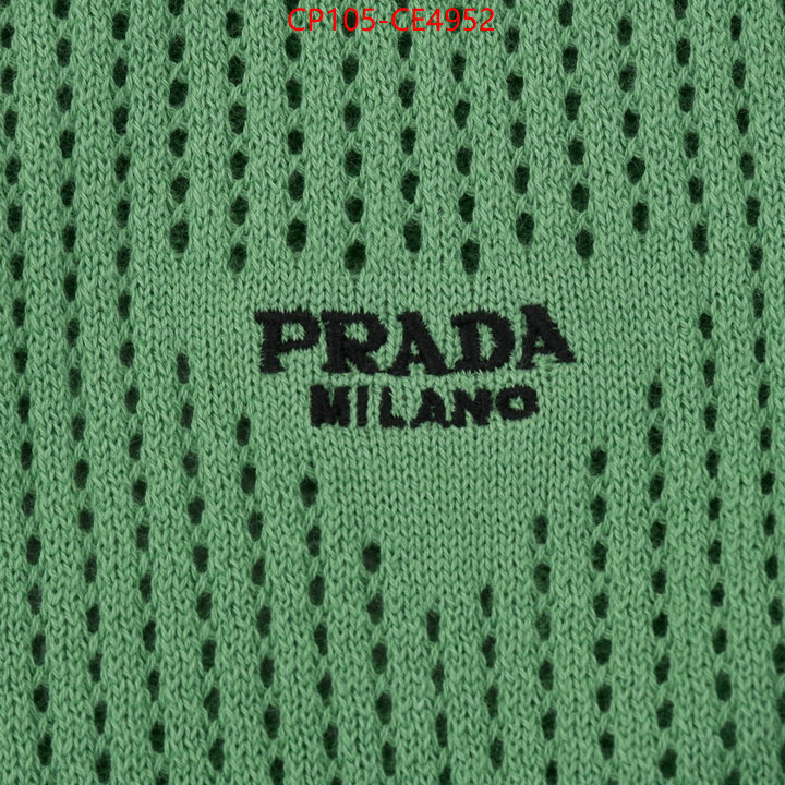 Clothing-Prada,can you buy knockoff , ID: CE4952,$: 105USD