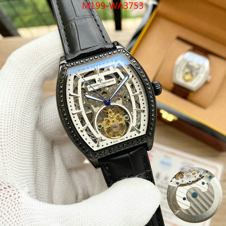 Watch(4A)-Vacheron Constantin,wholesale ,ID: WA3753,$: 199USD