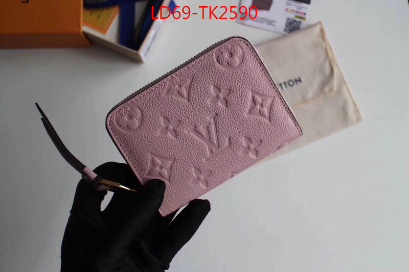 LV Bags(TOP)-Wallet,ID: TK2590,$:69USD