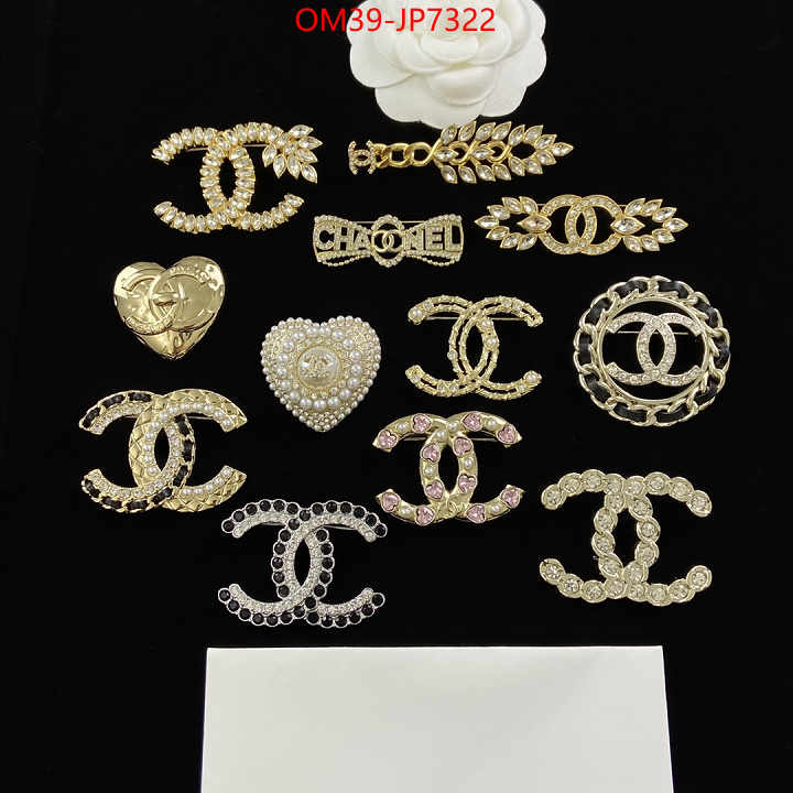 Jewelry-Chanel,2023 perfect replica designer , ID: JP7322,$: 39USD