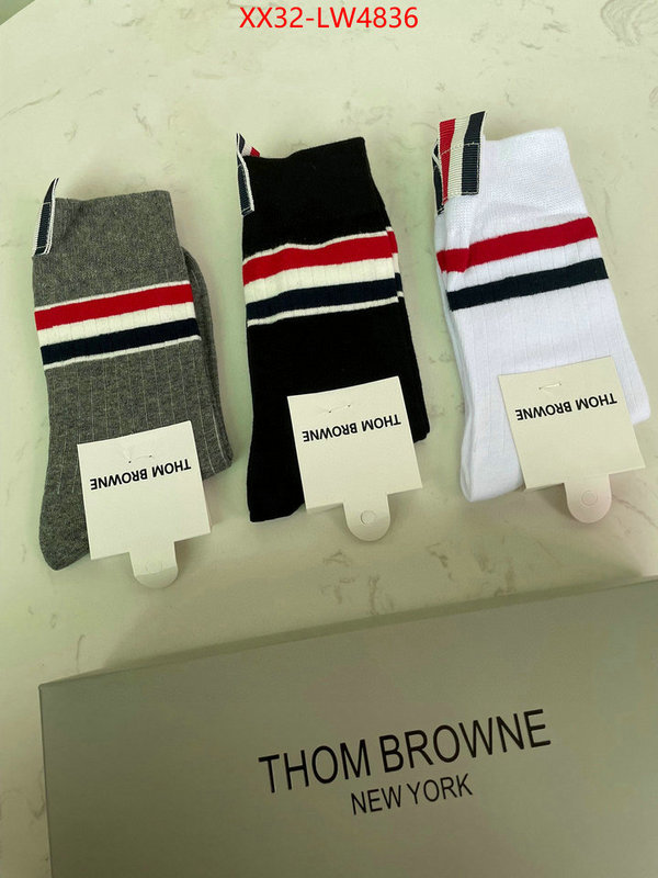 Sock-Thom Browne,high quality aaaaa replica , ID: LW4836,$: 32USD