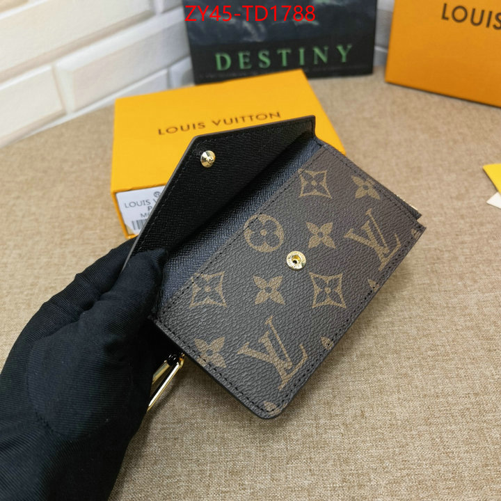 LV Bags(4A)-Wallet,ID: TD1788,$: 45USD