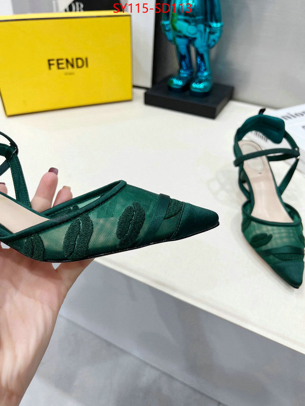 Women Shoes-Fendi,wholesale designer shop , ID: SD113,$: 115USD