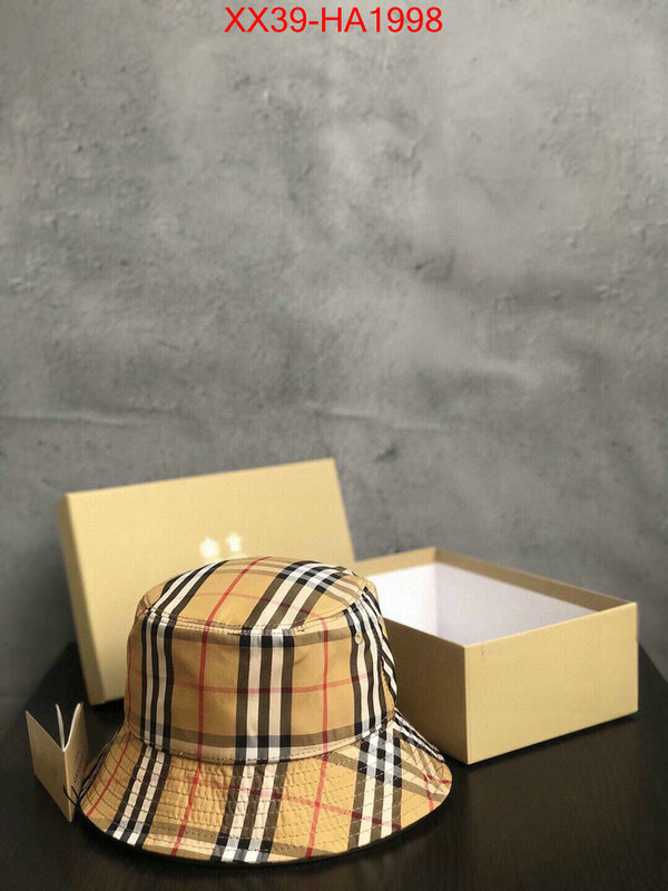 Cap (Hat)-Burberry,best website for replica , ID:HA1998,$: 39USD