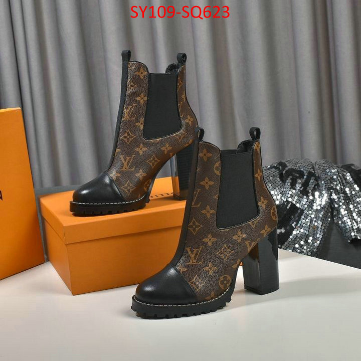 Women Shoes-LV,wholesale imitation designer replicas , ID:SQ623,$: 109USD