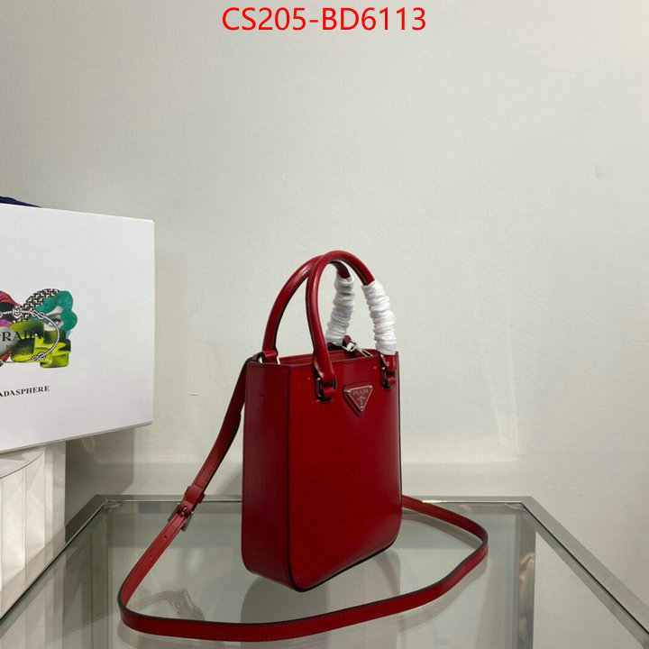 Prada Bags(TOP)-Diagonal-,ID: BD6113,$: 205USD