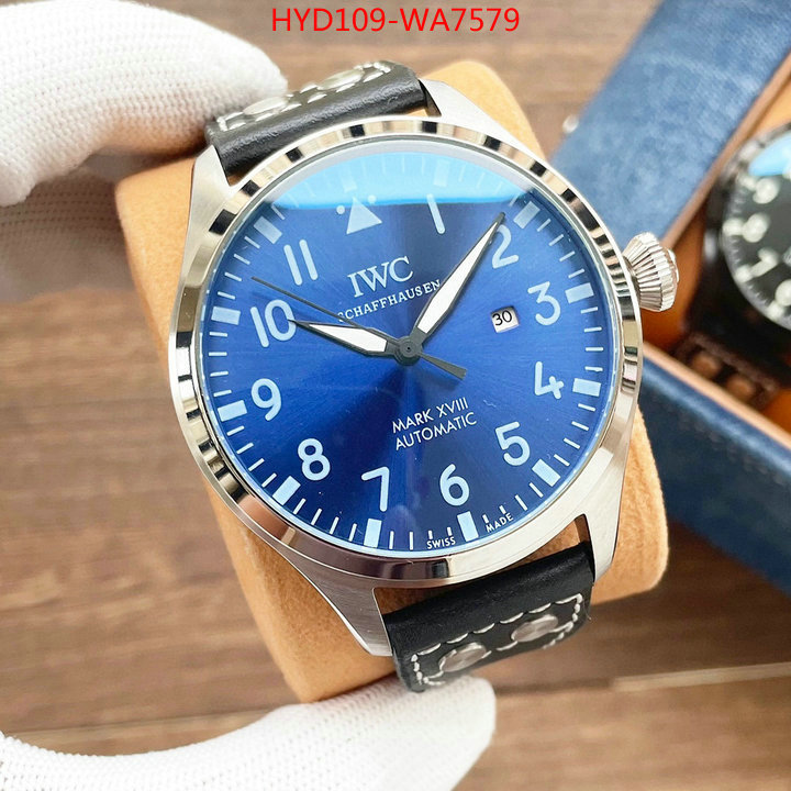 Watch(4A)-IWC,luxury fake , ID: WA7579,$: 109USD