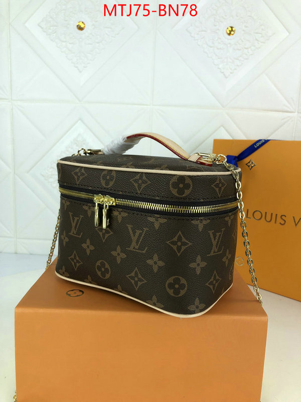 LV Bags(4A)-Vanity Bag-,best capucines replica ,ID: BN78,$: 75USD