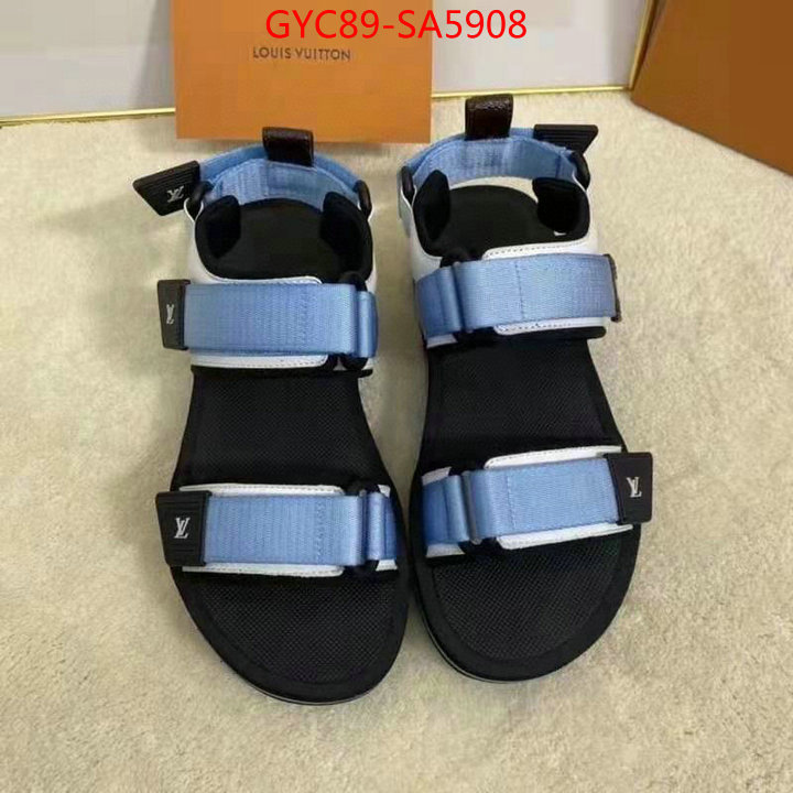 Women Shoes-LV,wholesale imitation designer replicas , ID: SA5908,$: 89USD