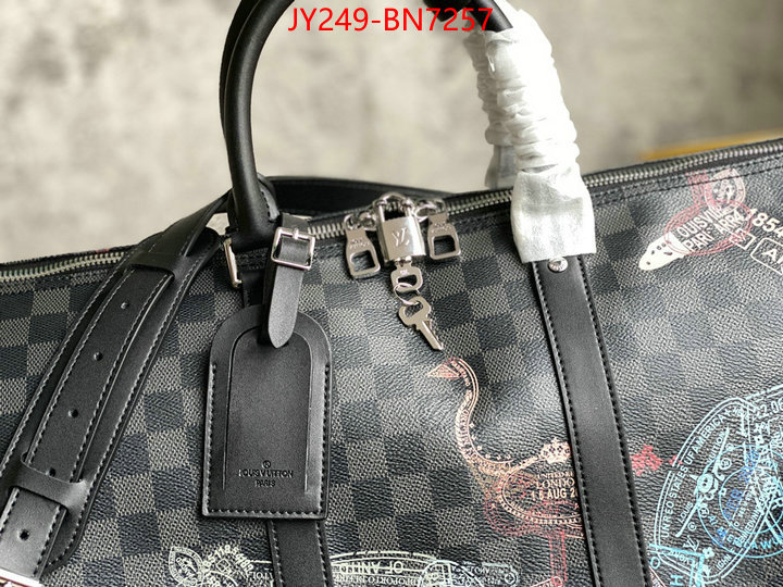 LV Bags(TOP)-Keepall BandouliRe 45-50-,ID: BN7257,$: 249USD