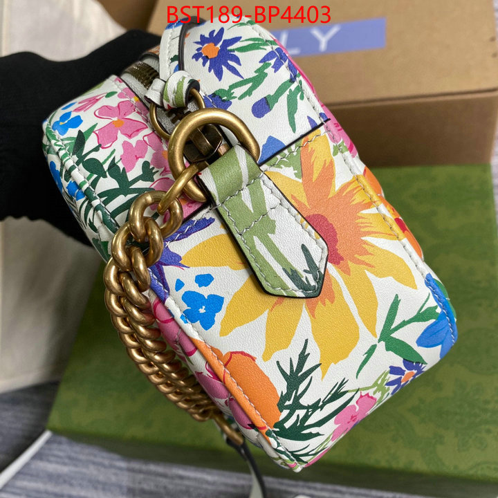 Gucci Bags(TOP)-Marmont,wholesale replica shop ,ID: BP4403,$: 189USD