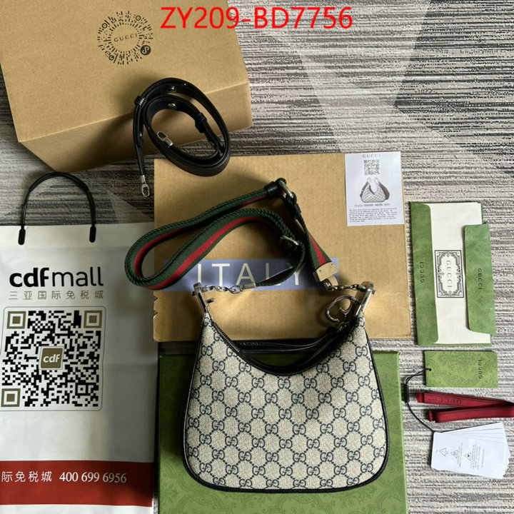 Gucci Bags(TOP)-Diagonal-,designer 7 star replica ,ID: BD7756,$: 209USD