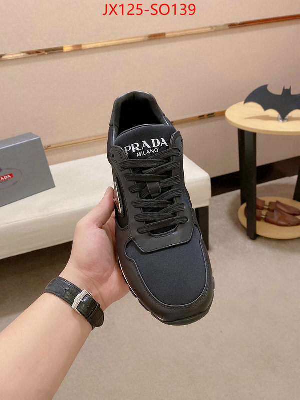 Men Shoes-Prada,where can i buy the best quality , ID: SO139,$: 125USD