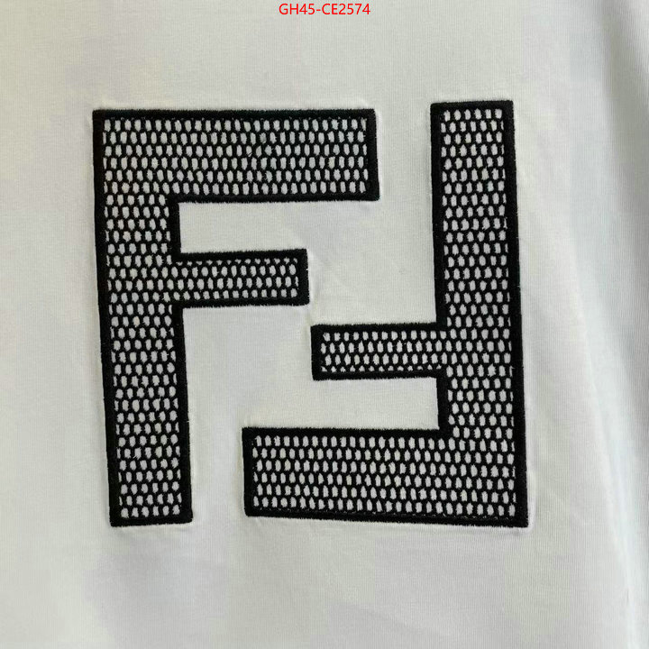 Clothing-Fendi,where can i buy the best 1:1 original , ID: CE2574,$: 45USD