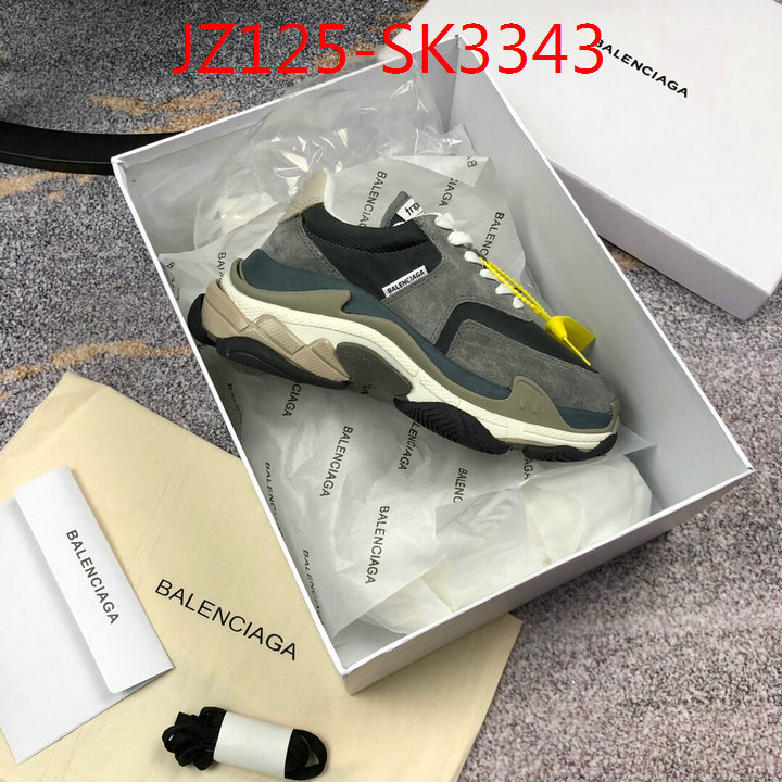 Women Shoes-Balenciaga,replica for cheap , ID: SK3343,$:125USD