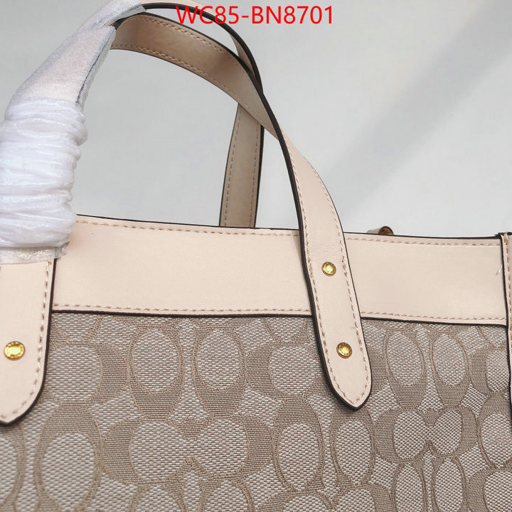 Coach Bags(4A)-Tote-,replica 2023 perfect luxury ,ID: BN8701,$: 85USD