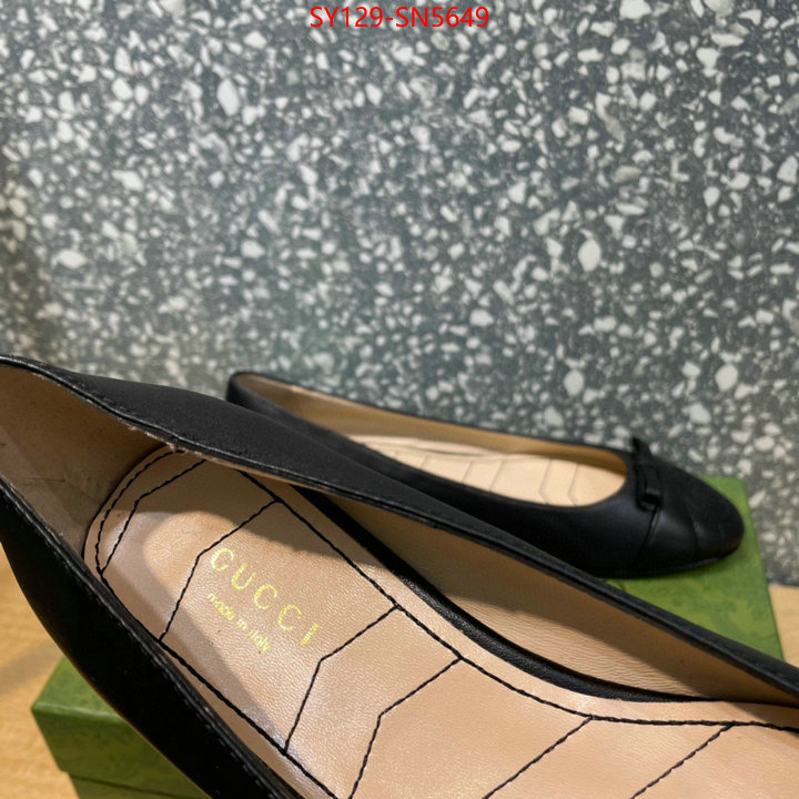 Women Shoes-Gucci,7 star quality designer replica , ID: SN5649,$: 129USD