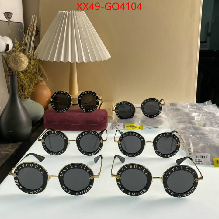 Glasses-Gucci,high quality online , ID: GO4104,$: 49USD