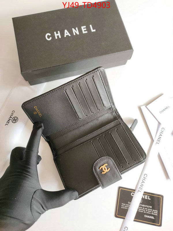 Chanel Bags(4A)-Wallet-,ID: TD4903,$: 49USD