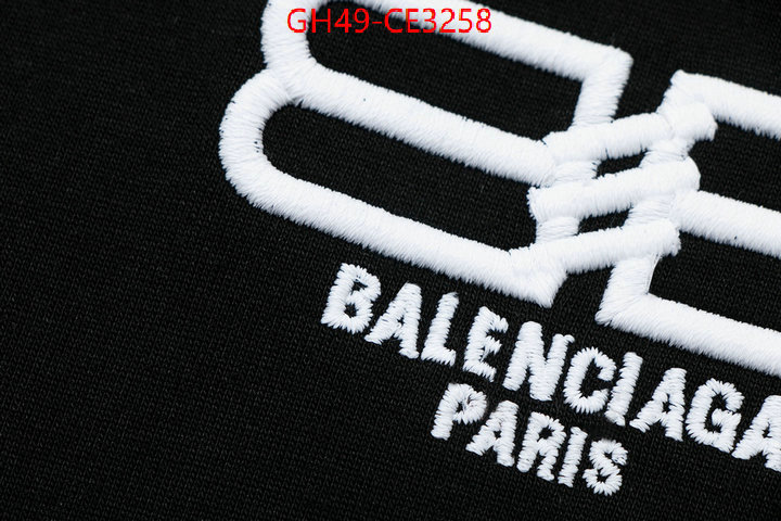 Clothing-Balenciaga,where should i buy replica , ID: CE3258,$: 49USD