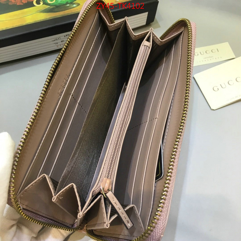 Gucci Bags(4A)-Wallet-,ID: TK4102,$:45USD