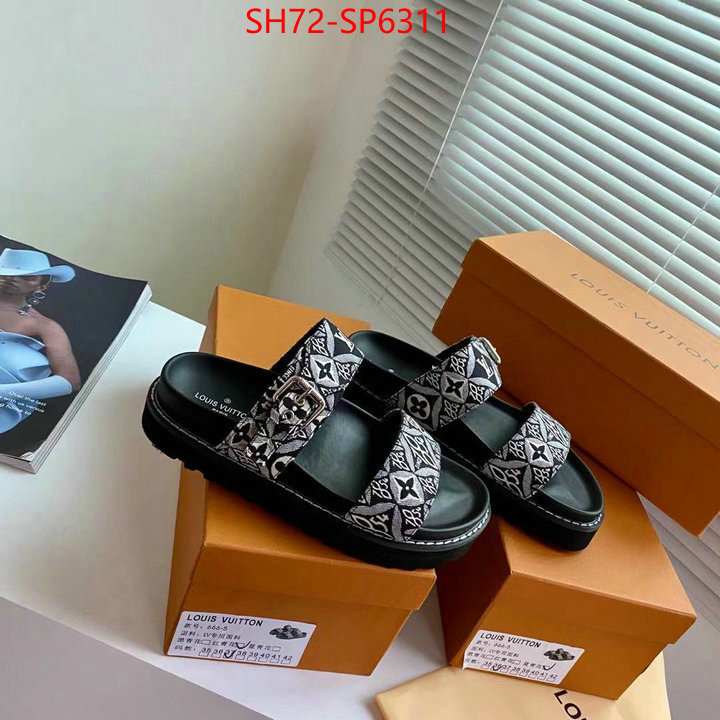 Women Shoes-LV,fake designer , ID: SP6311,$: 72USD