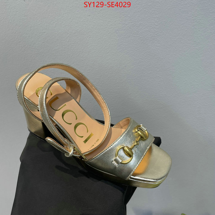 Women Shoes-Gucci,luxury fashion replica designers , ID: SE4029,$: 129USD