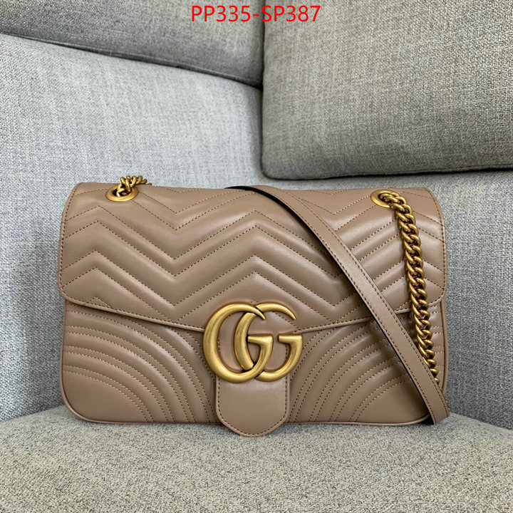 Gucci Bags(TOP)-Marmont,ID: BP387,$: 335USD