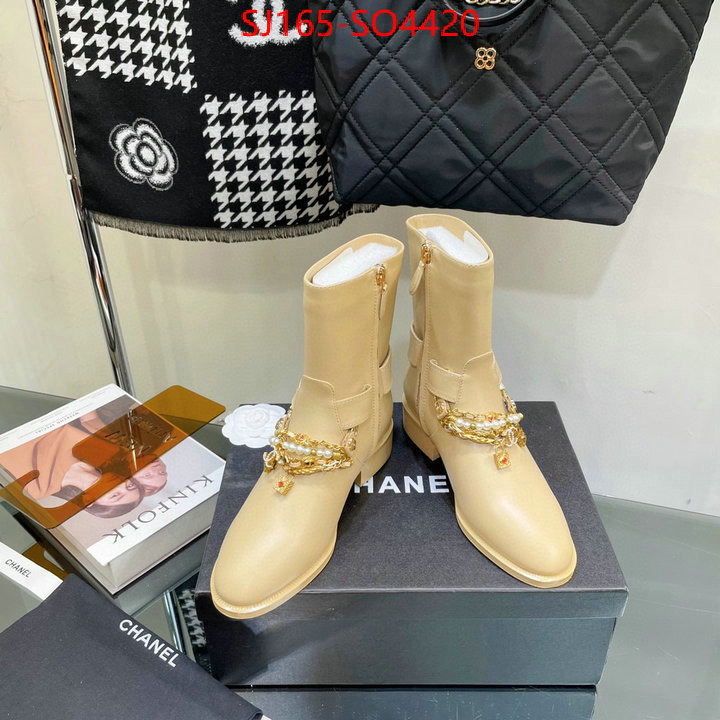 Women Shoes-Chanel,fake aaaaa , ID: SO4420,$: 165USD