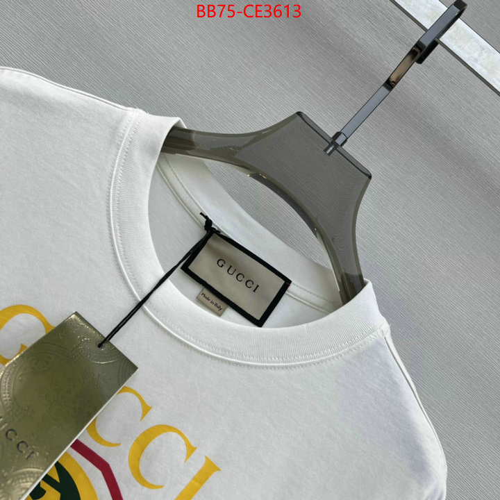 Clothing-Gucci,replica wholesale , ID: CE3613,$: 75USD