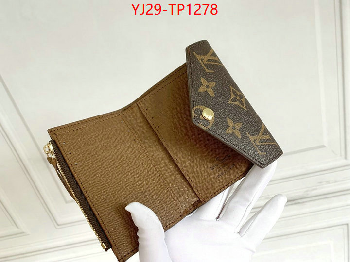 LV Bags(4A)-Wallet,ID: TP1278,$: 29USD