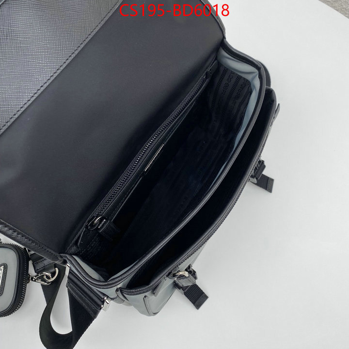 Prada Bags(TOP)-Diagonal-,ID: BD6018,$: 195USD