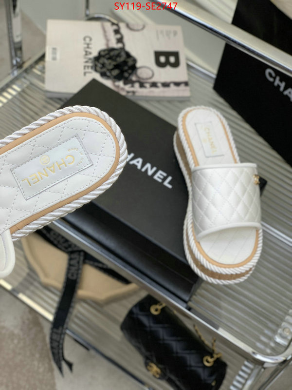 Women Shoes-Chanel,mirror quality , ID: SE2747,$: 119USD