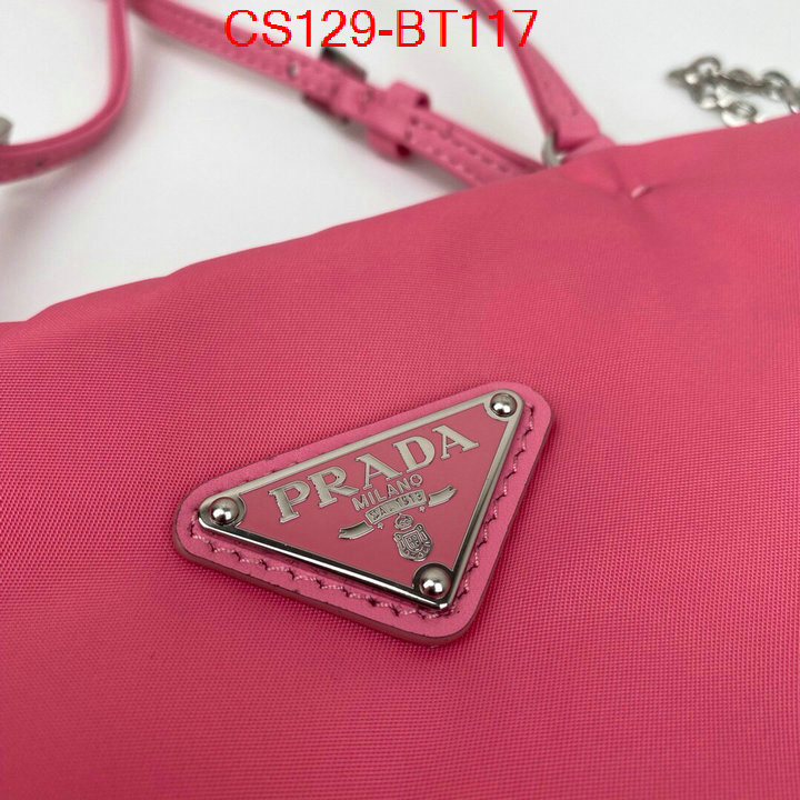 Prada Bags(TOP)-Handbag-,ID: BT117,$: 129USD