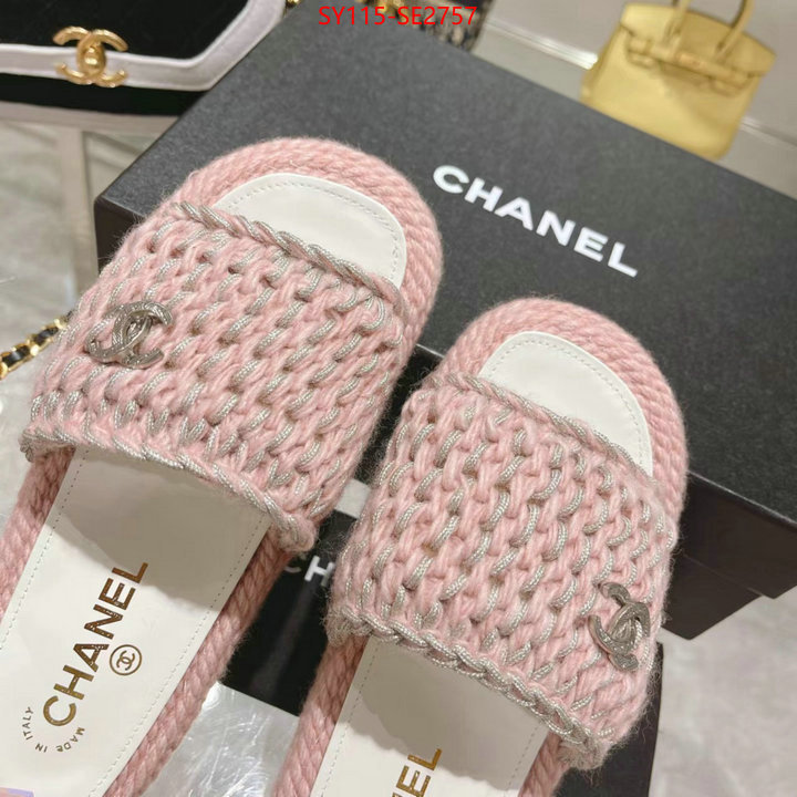 Women Shoes-Chanel,copy , ID: SE2757,$: 115USD