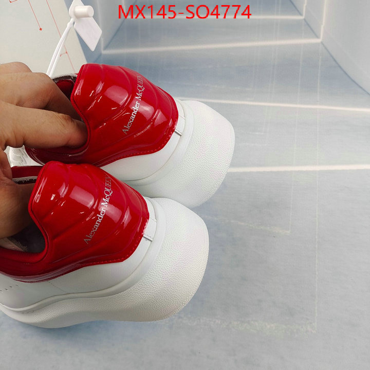 Men Shoes-Alexander McQueen,replica aaaaa designer , ID: SO4774,$: 145USD