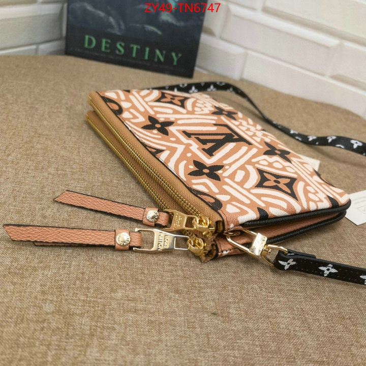 LV Bags(4A)-Wallet,ID: TN6747,$: 49USD