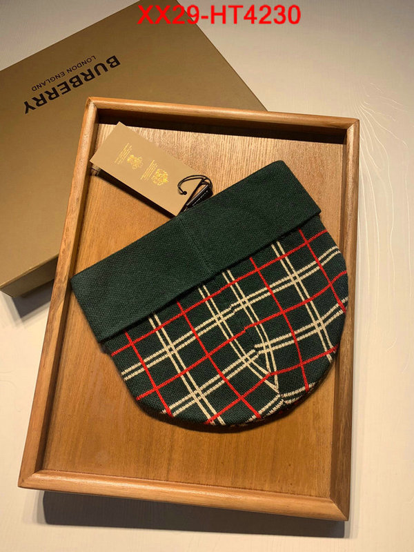 Cap (Hat)-Burberry,the highest quality fake , ID: HT4230,$: 29USD