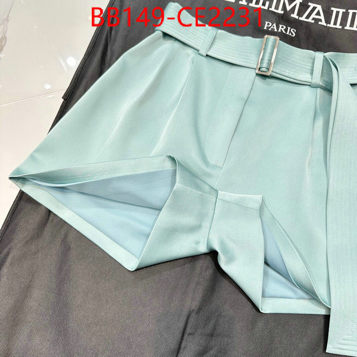 Clothing-Balmain,fake high quality , ID: CE2231,$: 149USD